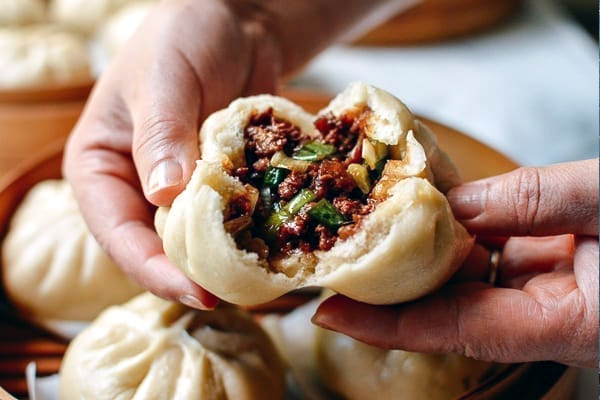 Beijing Style Mushroom Baozi